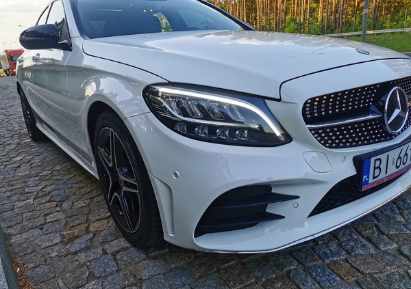 Mercedes-Benz Klasa C cena 108300 przebieg: 55000, rok produkcji 2019 z Lubraniec małe 596